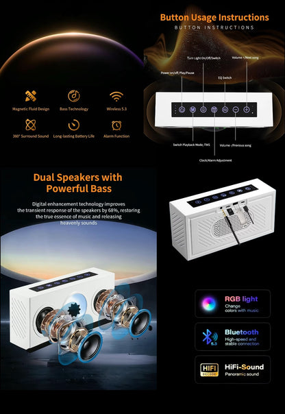 Magnetic Liquid Bluetooth Speaker